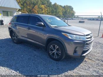  Salvage Toyota Highlander