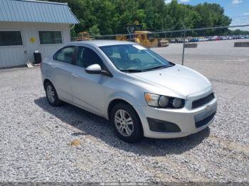  Salvage Chevrolet Sonic