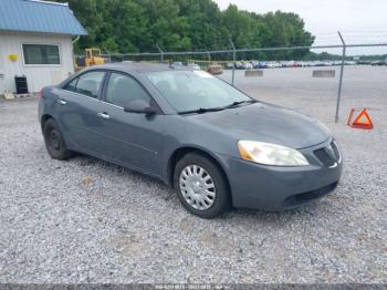  Salvage Pontiac G6