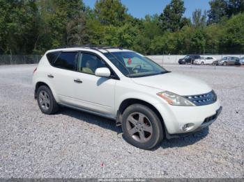  Salvage Nissan Murano