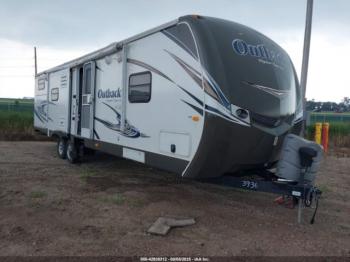  Salvage Keystone Rv Travel Trailer